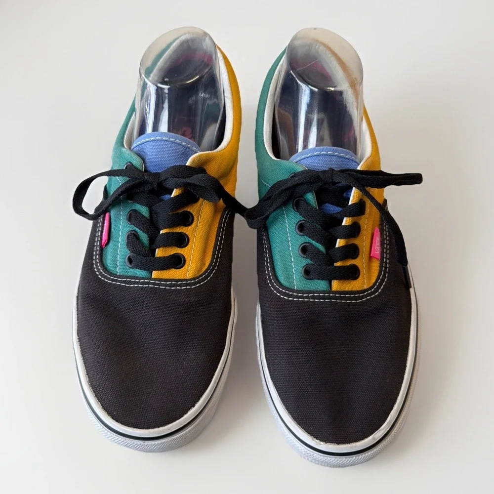 Vans Era Mix Match Cadminum Color Block Sneaker Low Top Retro Men 10 Women 11.5